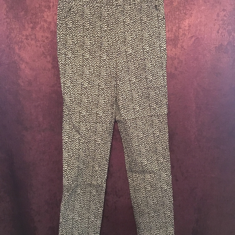 Patterned Grey Trousers